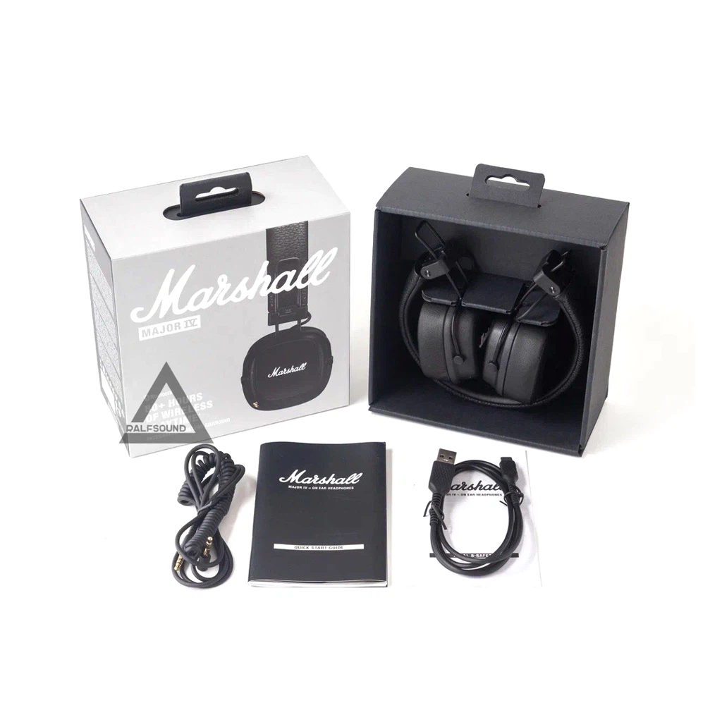 Наушники Marshall Major IV (Черный)